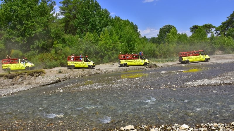 Cabrio Safari ve Rafting