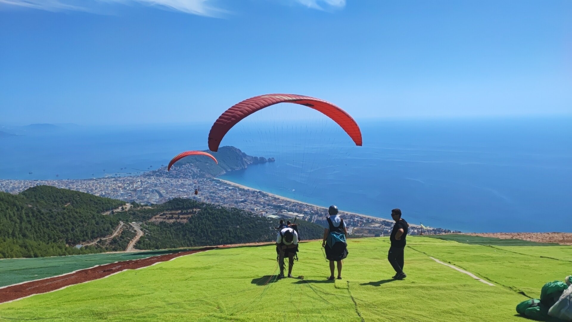 Alanya : Yamaç Paraşütü Deneyimi