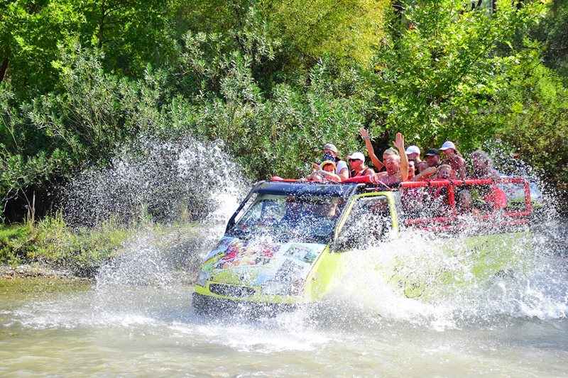 Cabrio Safari ve Rafting