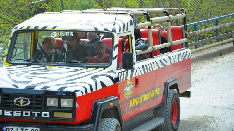 Side ve Manavgat : Jeep Safari & Yeşil Kanyon Tekne Turu