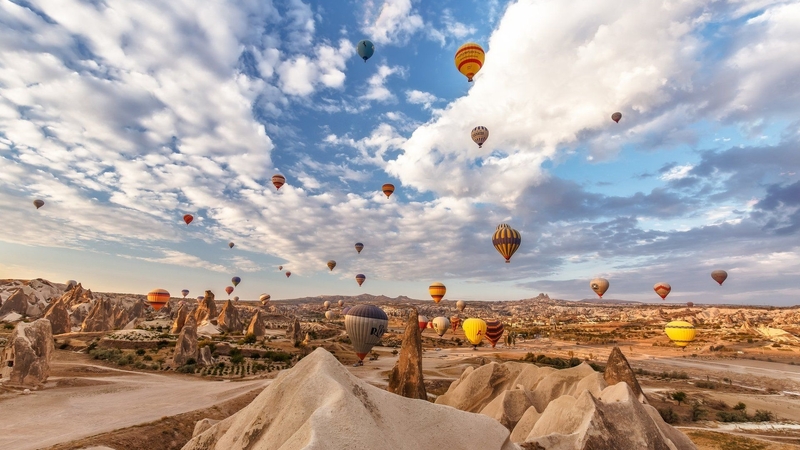 Kapadokya: Gün Doğarken Göreme Sıcak Hava Balonu Uçuşu
