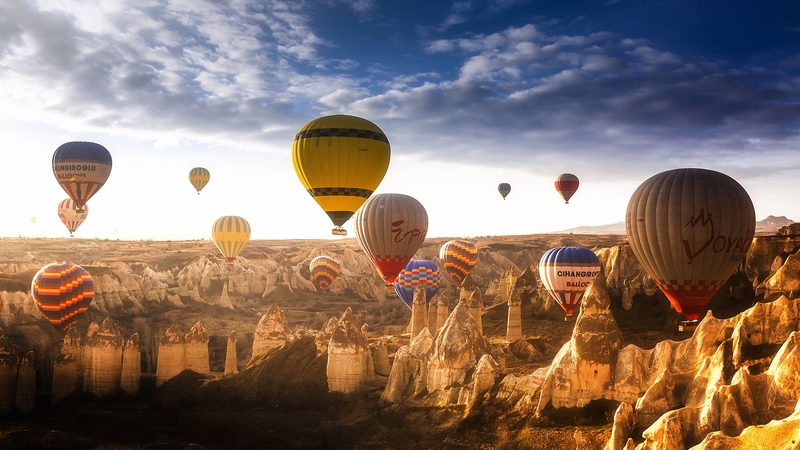 Kapadokya: Gün Doğarken Göreme Sıcak Hava Balonu Uçuşu