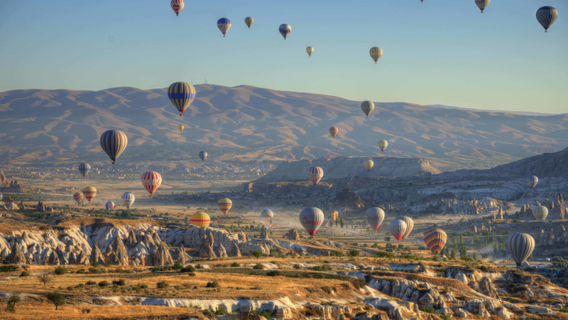 Kapadokya: Gün Doğarken Göreme Sıcak Hava Balonu Uçuşu
