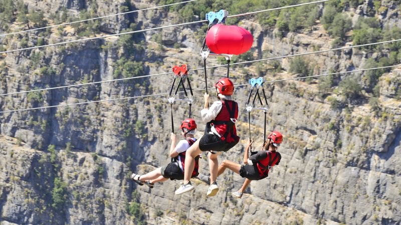 Tazı Canyon Zipline ( Dünyanın En Yükseği ) -  Sadece Bilet