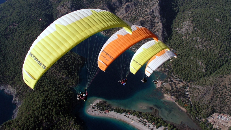 Fethiye : Babadağ Yamaç Paraşütü