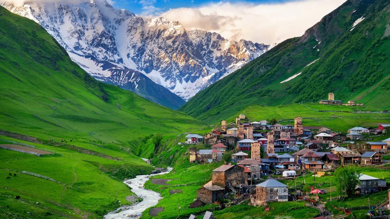 Gürcistan : Mestia Yürüyüş Yolu