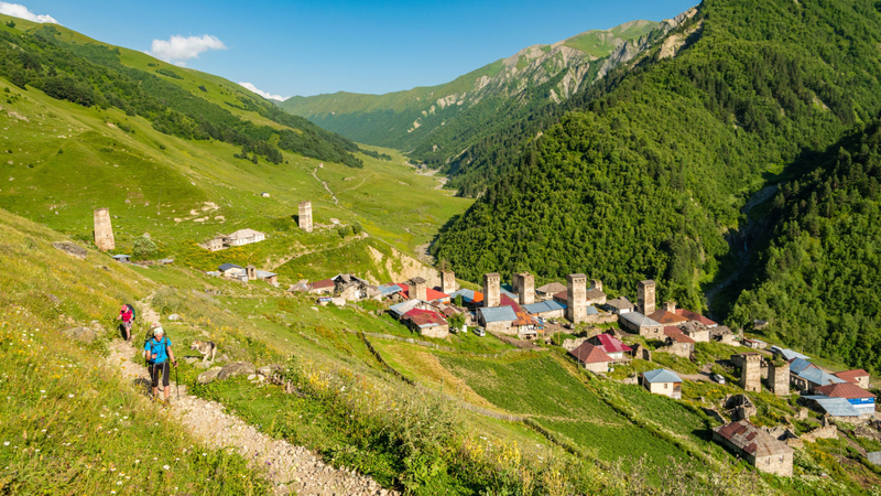 Gürcistan : Mestia Yürüyüş Yolu